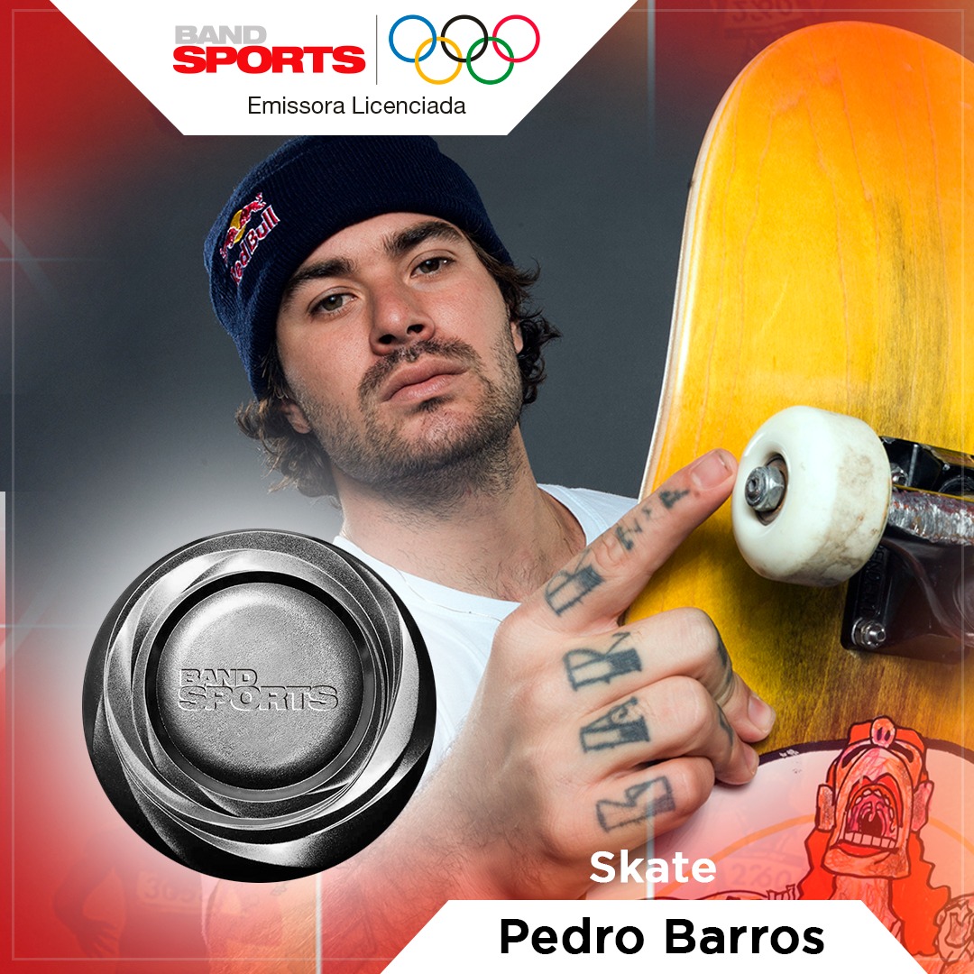 bandsports's tweet photo. É PRATAAAAA!!!! 🥈🥈🥈 Com excelentes voltas e manobras fenomenais, Pedro Barros garantiu a segunda posição e fez HISTÓRIA, pela primeira vez, no skate park nos Jogos Olímpicos. PARABÉNS, PEDRO! VOCÊ É MONSTRO DEMAIS!!!! 👏👏👏 #ToquioNoBandsports #Tokyo2020 https://t.co/LnCR2ueNp1