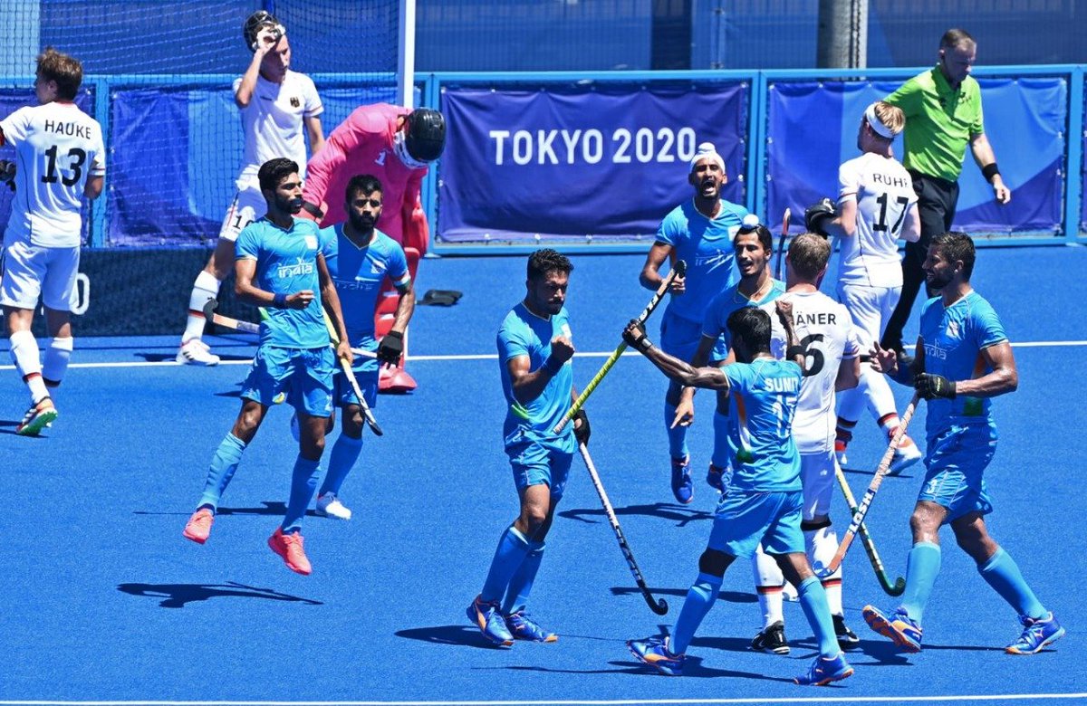 mahendraharode's tweet photo. Congratulations @TheHockeyIndia . Well played and thanks for 🥉. https://t.co/PAV4ydVabx