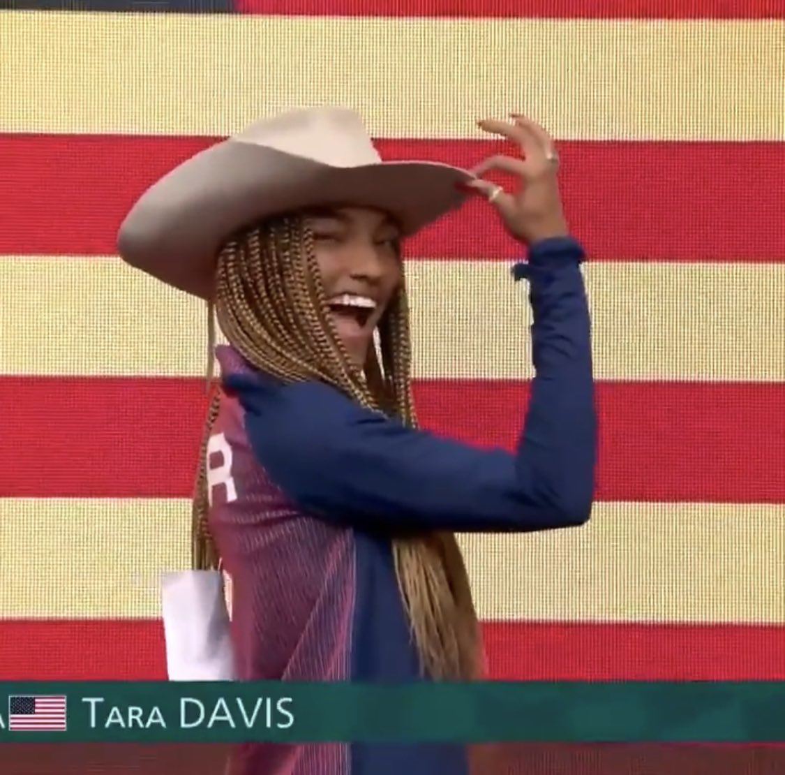 Yee-freakin-haw, @Olympics. 🤘🏾#TexasToTokyo