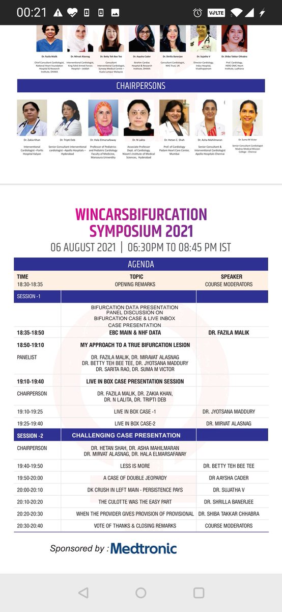 So happy to be Moderator of the international Bifurcation symposium of WOMEN in CARDIOLOGY by WINCARS association  <a href="/BifurcationClub/">European Bifurcation Club</a> #pcronline <a href="/WomenAs1/">Women As One</a> <a href="/aayshacader/">Aaysha Cader</a> <a href="/mmamas1973/">Mamas A. Mamas</a> <a href="/mirvatalasnag/">MIЯVΛƬ #IC</a> <a href="/fazilamalik/">Fazila Malik</a> <a href="/ShrillaB/">Dr Shrilla Banerjee MD FRCP 💙</a> <a href="/DrMarthaGulati/">Dr. Martha Gulati ♥️🫀❤️‍🩹🇨🇦</a> <a href="/Hragy/">Hany Ragy</a> <a href="/stefan_harb/">Stefan Harb</a> <a href="/MadduryJ/">Maddury Jyotsna</a> <a href="/mc_morice/">marie claude morice</a> <a href="/global/">Global</a>