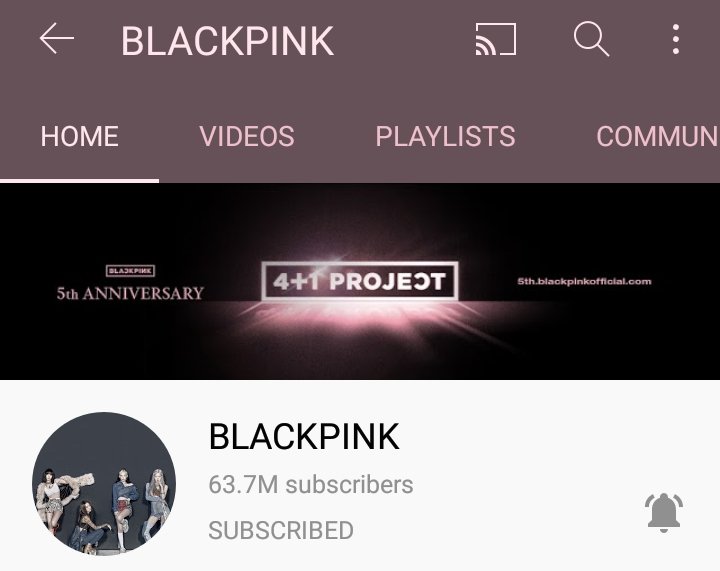 bpyoutubedata's tweet photo. [📢] @BLACKPINK is now 874k+ subscribers away to become the 'Most Subscribed Musician Act' on YouTube history 💃👑 https://t.co/WozOENIiJq