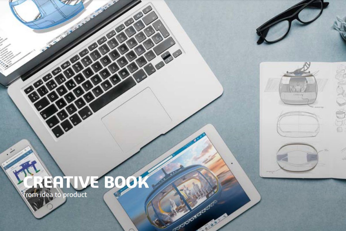 The #timetomarket challenge for product #innovation getting shorter. Download our Creative Book and discover the power of #3DEXPERIENCE on #cloud in accelerating your development process from idea, to concept, to final production. go.3ds.com/BVR