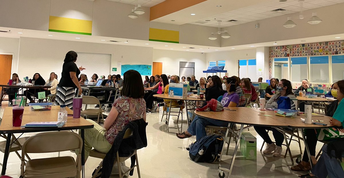 VealHeidi's tweet image. 🎶This is my school family🎵Thx for the great @ConsciousD refresher at @LJJacksonECCled by @sher_miles today! #lisdpk #LISDConvocation21