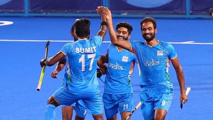 PSTamangGolay's tweet photo. Congratulations to our men’s hockey team on winning the bronze medal in the #Olympics2021
It is indeed a historic moment and I wish them more success in the years to come.
#Tokyo2020 https://t.co/VUel4KxNKt