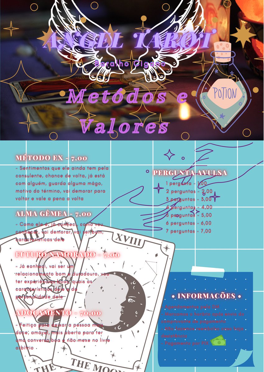 PrevThe's tweet image. Bem vindos os meus preços de consulta!! ♡