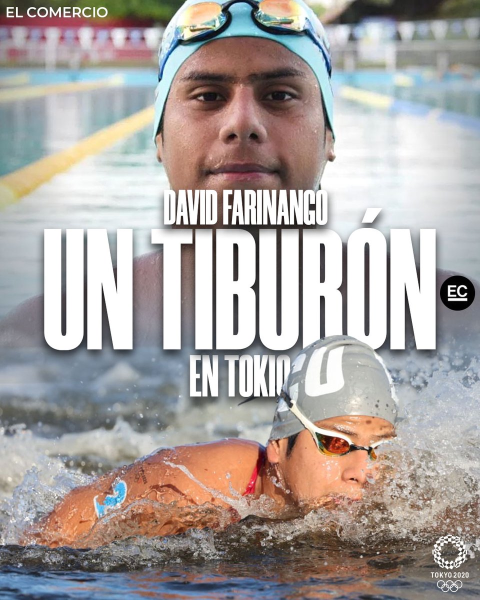 elcomerciocom's tweet image. ¡GRACIAS DAVID! 👏🇪🇨🏊 ¡Otro guerrero tricolor deja en alto al Ecuador! Gran debut olímpico de David Farinango en los 10 km de aguas abiertas de #Tokio2020 💛💙❤️ » bit.ly/3xq6JXV