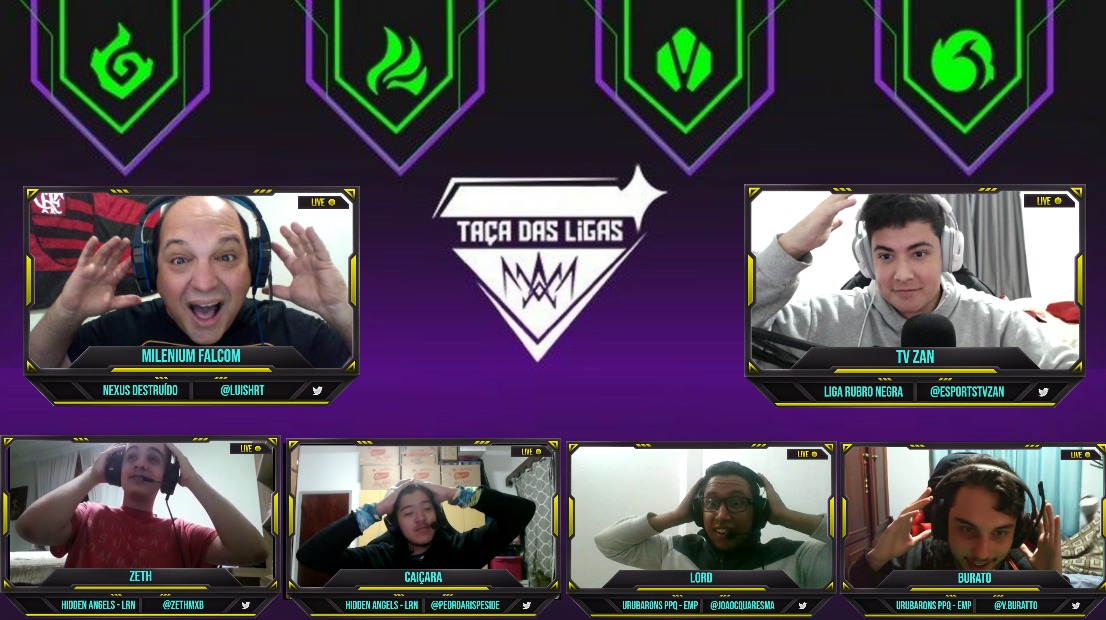 MFalcom_Caster's tweet photo. Tá todo mundo em choque!!!
Vai começar mais um podcast no Canal Nexus Destruído!
Com a participação do @esportstvzan @pedroarispeside @zethmxb @v_buratto @JoaoCQuaresma destrinchando tudo sobre as duas Quartas de Final da
@TacaDasLigas #GOHDA #GOPPQ
https://t.co/lLV5ZrhC0a https://t.co/nXjefRBS4m