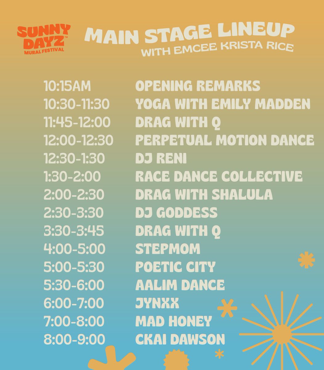Can’t wait to see you all this Saturday 🖤