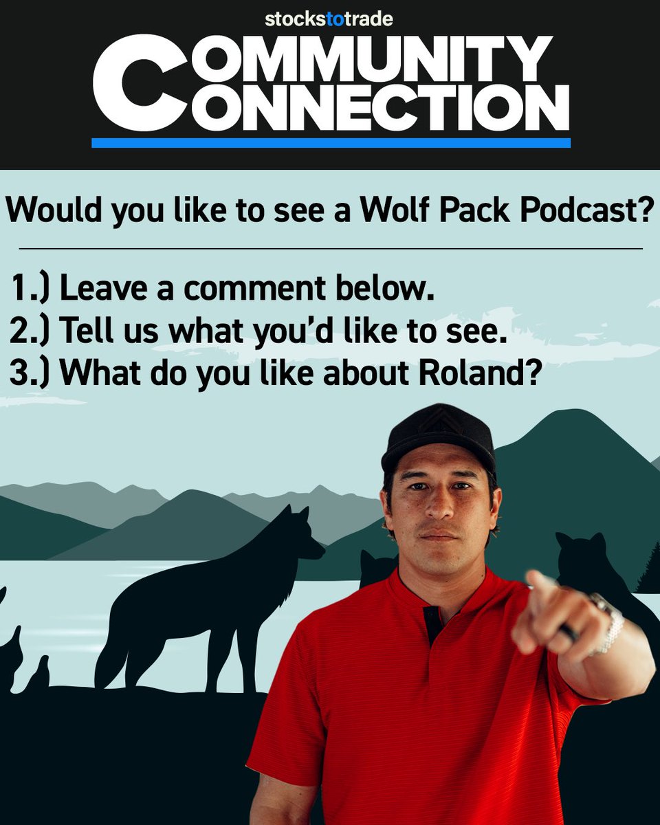 Would you like to see a Wolf Pack Podcast? 🎙️🐺

COMMENT Below ⬇️

also What Do You Like About <a href="/RolandWolf86/">Roland Wolf</a> ? 🧐