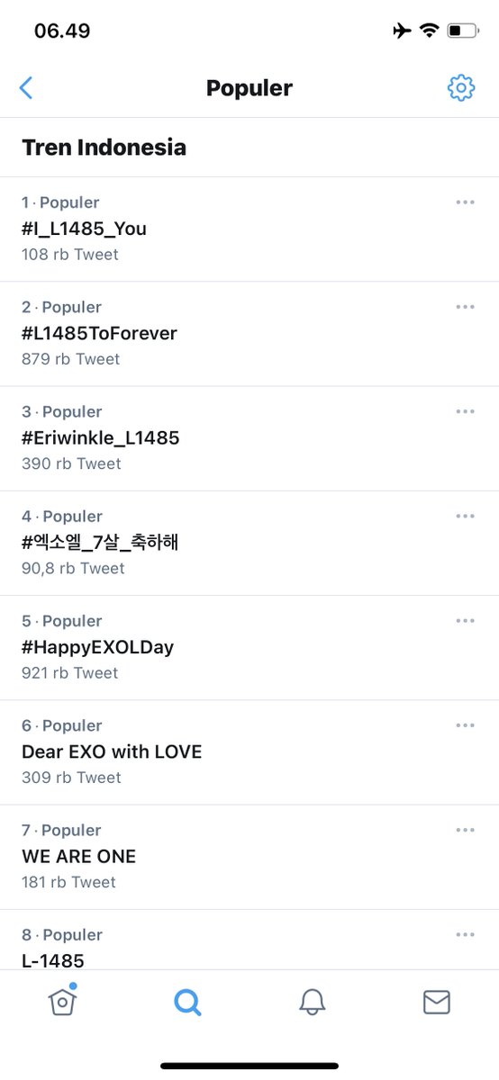 beyourayang's tweet photo. Gila bangun tidur merinding bgt. Group yg bilang fl0p sama ag3nsinya sendiri, anniversary fandom nya aja sampe nguasain TRENDING! 

#I_L1485_You #L1485ToForever #Eriwinkle_L1485 #HappyEXOLDday 
#SUHO #LAY #XIUMIN #BAEKHYUN #CHEN #CHANYEOL #KYUNGSOO #KAI #SEHUN @weareoneEXO https://t.co/0RZtCkLvDR