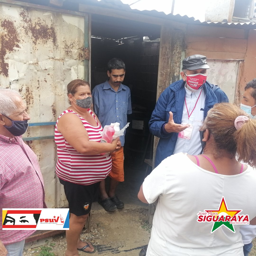 siguaraya1's tweet photo. José Mora Siguaraya, precandidato a la Gobernación del Edo. Lara, hace una visita Rancho a Rancho, con el pueblo oprimido y desasistido pero organizado, de la combativa comunidad Betel Crepuscular, en la parroquia Unión del municipio Iribarren.

#EpaPSUV2021 
@NicolasMaduro https://t.co/RRnh9h1FKK