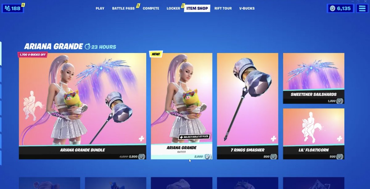 BeingDevu's tweet photo. Code Devu if you are copping Ariana Grande 💙 #ad #EpicPartner https://t.co/KAnE9QUll6