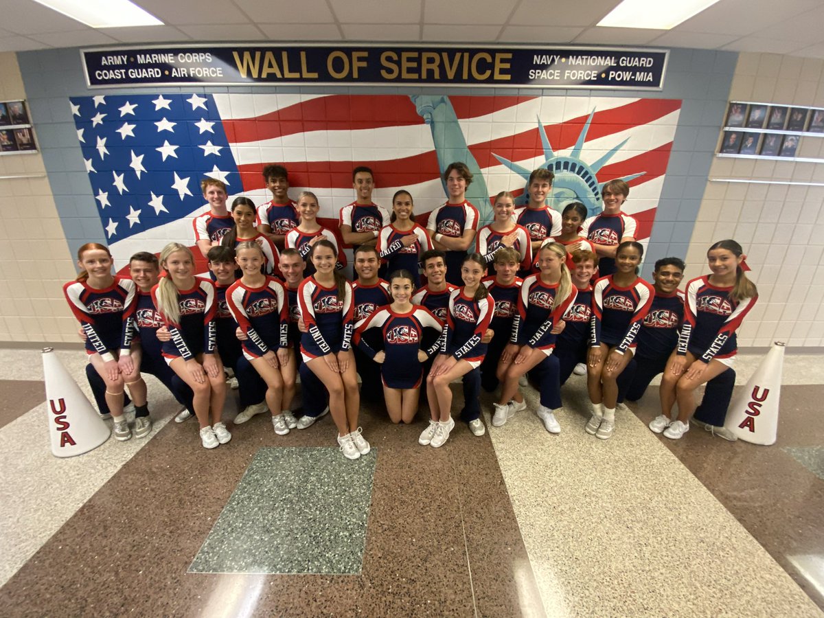 Help us cheer on our Junior Coed National Team as they film for the <a href="/ICUcheer/">International Cheer Union</a> virtual world championship which airs 10/8-9! We’re so proud of their hard work! 🇺🇸📣 #USACheer