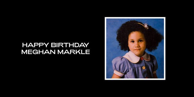Beyoncé wishes Meghan Markle a happy 40th birthday. 