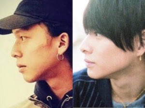 平野歩夢と紫輝の横顔