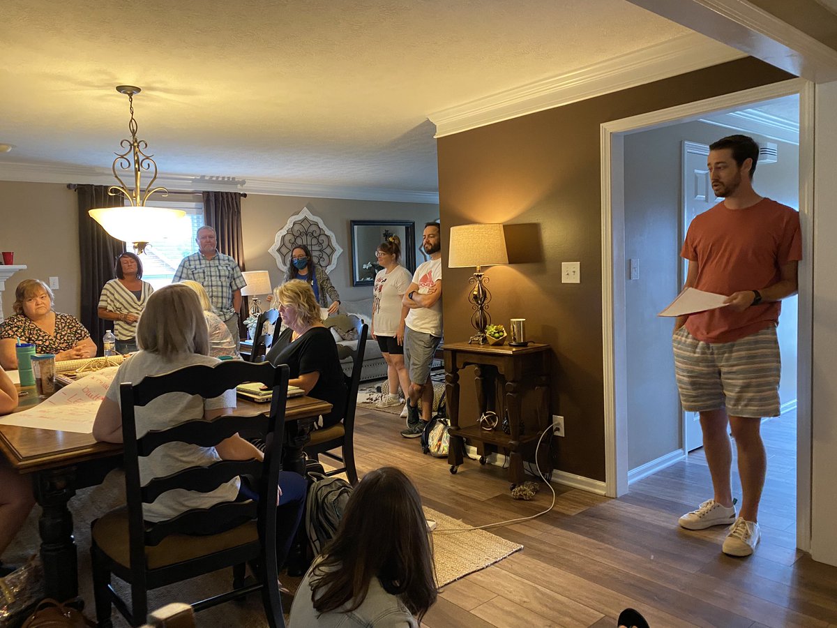 HMS 7th grade retreat day!  Planning for a great school year.  #sticktogether <a href="/HallsMiddle/">Halls Middle School</a>