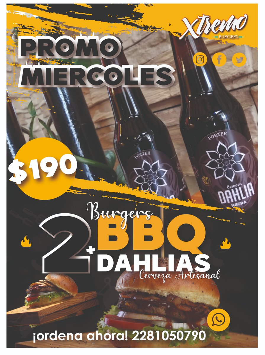 ¿Sabías que la Dahlia es la flor nacional de México? ¡Y hoy es su día!  Era conocida por los Aztecas como «acocoxóchitl» (tallos huecos con agua). 
Y hoy por ser #DíaNacionalDeLasDahlias, tenemos una promo en su honor.
Haz tu pedido aquí: wa.me/5212281050790 📲
#Xalapa