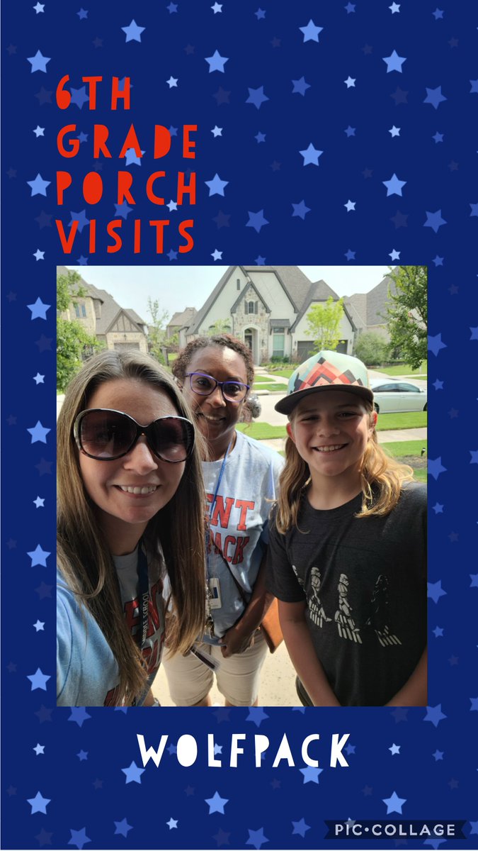 ILAwithDooley's tweet photo. Welcome to the PACK!! #porchvisits #TMSproud #wolfPACK @Trent_Principal @JeffGuelker https://t.co/Yi5TZGHL8M