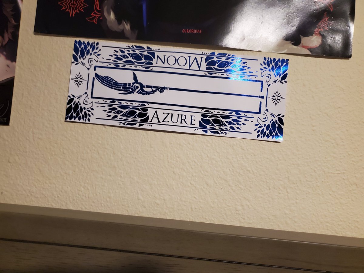 DancingDimitri's tweet photo. P.S. I don't remember who is the artist of this Areadbhar holographic print and it's driving me crazy! All I recall is that I bought it from an Artist Alley vendor at EmblemCon 2020. Does anyone happen to recognize it off the top of their head? https://t.co/xkClVgQSGI