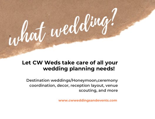 #CWWedsandEvents, #weddings , #mrandmrs #love