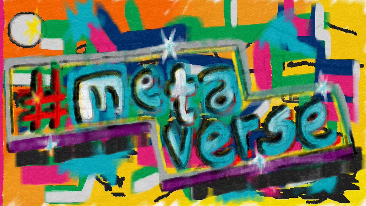Here it is: #Metaverse
From collection "Society circus".
1/1 #NFT
0.04#ETH

I began painting a farm and finished smashing colours and new concepts like this one.
Enjoy!
opensea.io/assets/0x495f9…