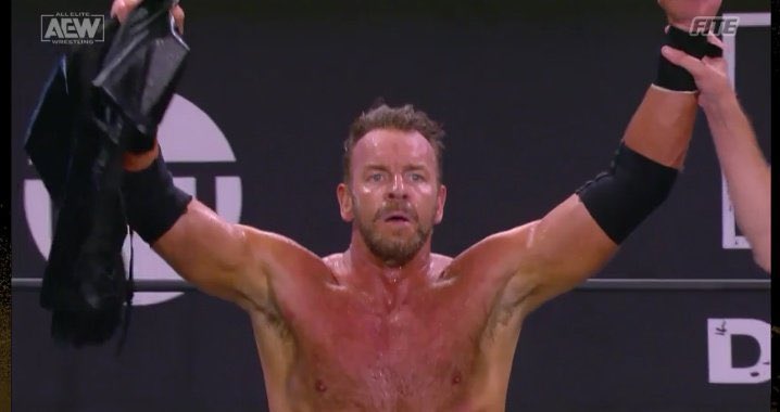 Christian Cage picks up the win over The Blade! Now that he’s at 8-0, an AEW World Title shot has to be coming soon? #AEWDynamite