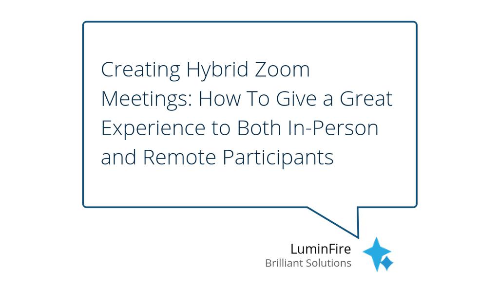 timcimbura's tweet image. It’s easy to have a successful meeting or event in the office where we have great sound and video, but it’s not been so easy to include remote people in those experiences effectively.

Read more 👉 bit.ly/2UjWKWE

#Meetups #HybridMeetings #VideoConferencingTool