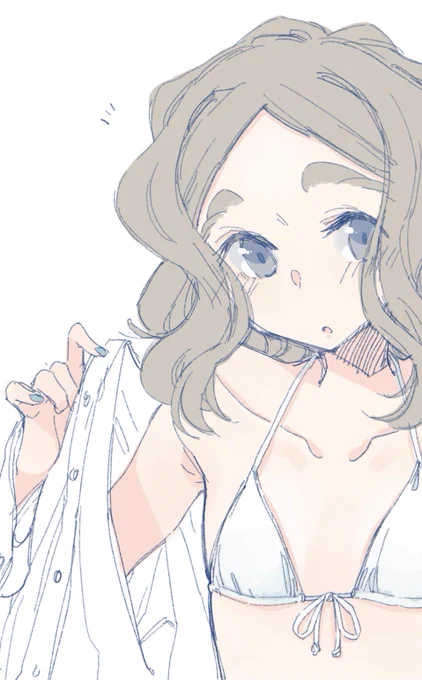 体調戻ってきたので久々にちびっこちゃん朝活( ˘ω˘ ) お手て上手く描きたい… #ちびっこちゃん朝活 