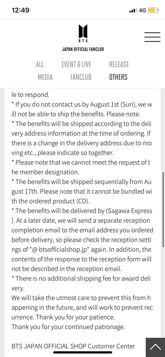 BTSAReMY07's tweet photo. Just putting these here again. โบ๏ธ
JPFC BUTTER pobs shall be shipped sequentially from Aug.17th onwards. If youโd like your albums to be shipped with it just let me know, if I didnโt receive a DM from youโฆwill ship your albums under normal ETA. Tysm! ๐๐ฅฐ
#ReminyUpdates https://t.co/HEMOFCw2il