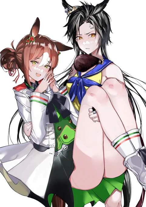 ファイモーション&エアシャカール #ファインモーション(ウマ娘) #エアシャカール(ウマ娘) #ウマ娘プリティーダービー #ウマ娘 #かわいい https://t.co/PdaCGqa5vS 