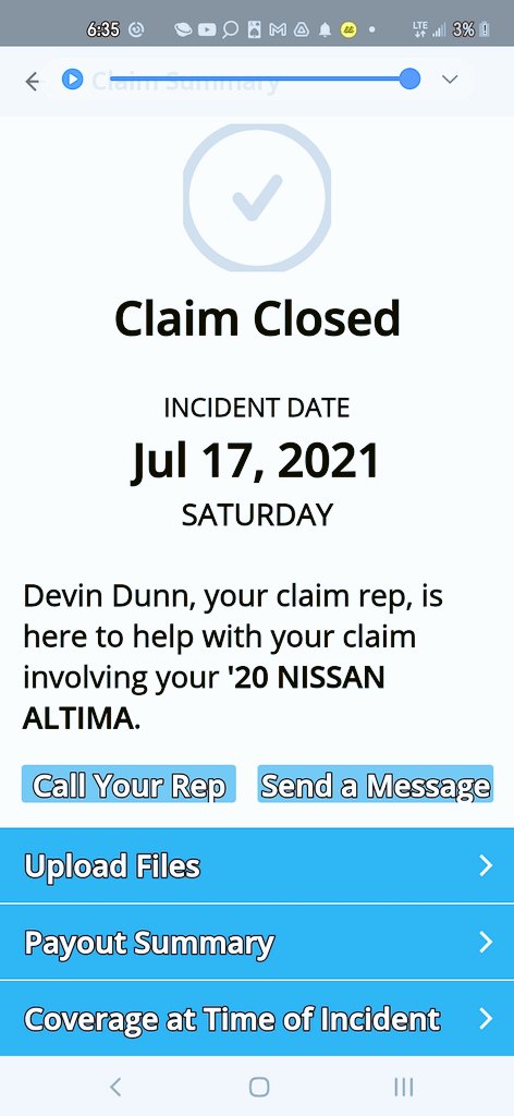 DylanGrateful's tweet photo. @progressive Duped and conned by America's favorite slicksters #progressive. Left to hang in a pandemic for trusting a brand #insurance https://t.co/cHVjKthABV