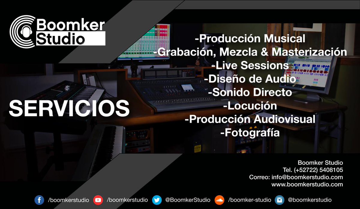 BoomkerStudio's tweet photo. Nuestros servicios! Contáctanos! #BoomkerStudio https://t.co/DX2A2Bk3vh