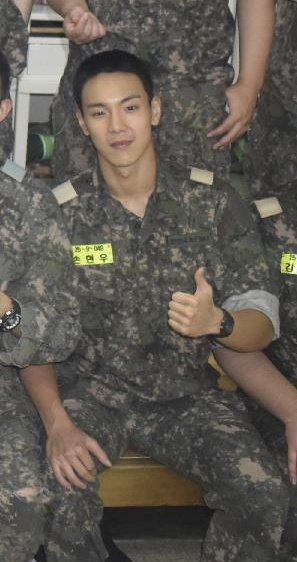 tomyluvshownu's tweet photo. Recruit 049, Son Hyunwoo of the 25th Regiment, 9th Company, 2nd Platoon

My handsome soldier 😭❤ 
#SeeYouAgainShownu #셔누야_기다릴께 https://t.co/6iyl2qbHE6