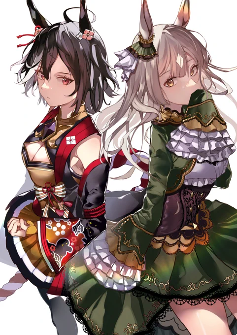 キタサト #キタサンブラック(ウマ娘) #サトノダイヤモンド(ウマ娘) #ウマ娘プリティーダービー #ウマ娘 #キタサト #かわいい https://t.co/szQaJnQ1rb 
