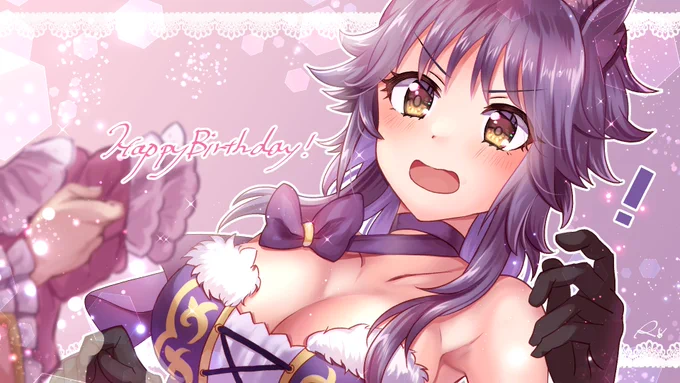 マコトちゃんお誕生日おめでとう🎊🎉
#プリコネR #マコト誕生日 