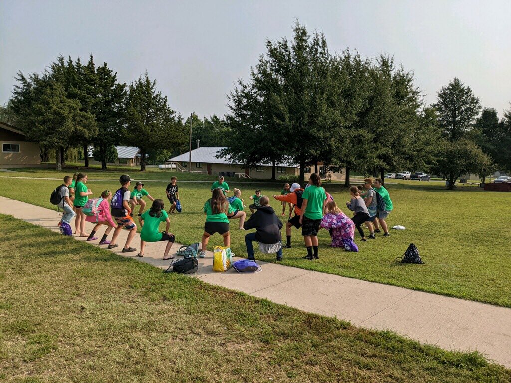 ArkCity_Police's tweet photo. This week is going by too quickly! DARE Camp is almost over and another #9pmroutine is just one more reminder that the week is almost over!! https://t.co/CmKCOScwAt