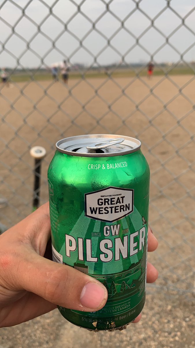 Rule #1 of Div 4 slo-pitch- Never, under any circumstance, slide into third base. 

#slopitchguy #pigeons