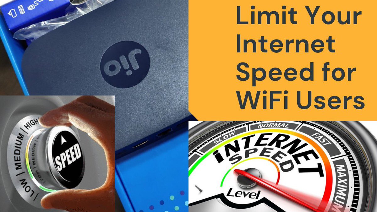 emrrankhan's tweet photo. @jio_internet Bandwidthcontrol #Jiofiber #JioRouter

JioFiber - Limit Internet Speed for your WiFi User in JioRouter.                                           https://t.co/ekSa33J3UQ https://t.co/sjaaUeA1it