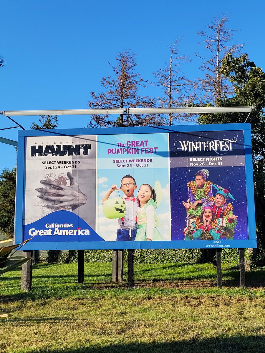 CGAFoodBlog's tweet image. Next on the horizon: Haunt and Winterfest return to #CAGreatAmerica!