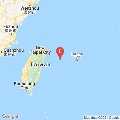 EarthquakeTw's tweet photo. M4.4 depth:48.0km,2021-08-05T02:14:08.4Z UTC,lat:24.35 lng:122.92,TAIWAN REGION|ID:20210805_0000034 https://t.co/fE3gMgDjds #earthquake #Taiwan https://t.co/HuoBwLSXoq