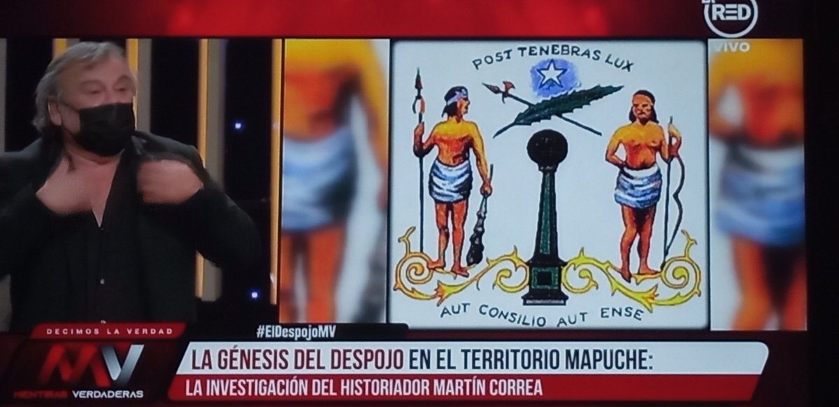 lucianaecheverr's tweet photo. Siempre hay un primer ladrón en la usurpación de tierras Mapuches ! 
#eldespojomv @CeiboEd 
Grande Martin Correa 30 años de investigación digno de escuchar en @mentiraslared https://t.co/isTkXLOnpZ