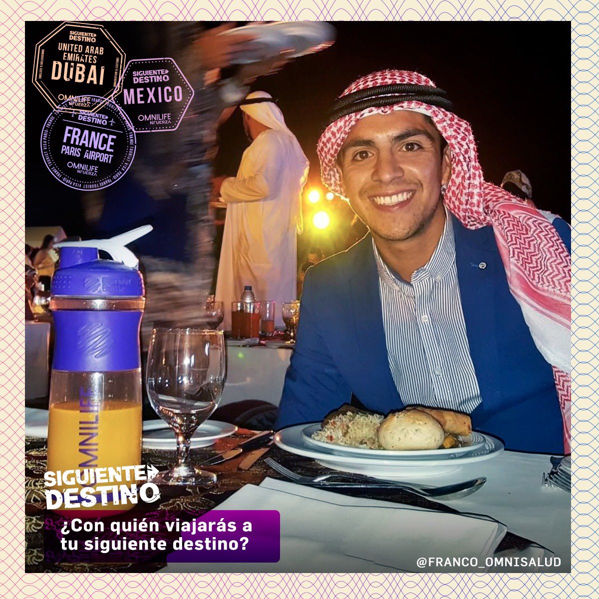 NFuerza_'s tweet photo. ¿Te acompañará un amigo? ¿Algún familiar o un miembro de tu organización? ¡Comparte con nosotros! 😎 ✈️
➡️ https://t.co/vGoBA8gjRe.
.
#Omnilfe #NFuerza https://t.co/2mWX2Mt3Kh