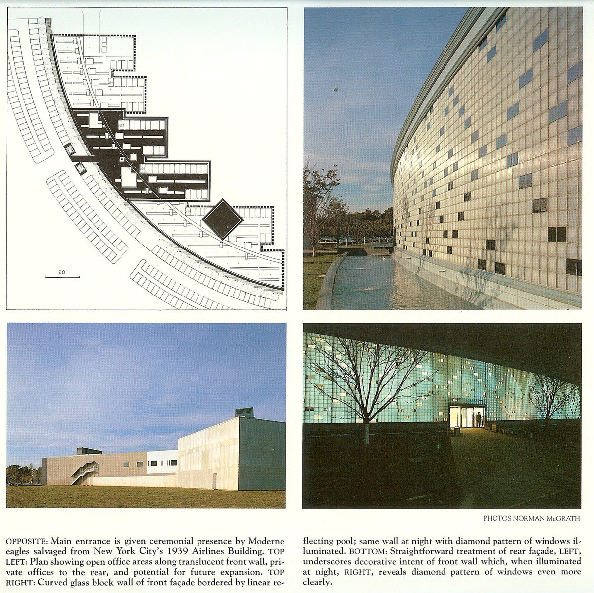 TedGrunewald's tweet photo. Hardy Holzman Pfeiffer Associates (HHPA)
Best Products Corporate Headquarters
Richmond, Virginia, USA (1979)
Photographer: Norman McGrath
#Postmodernism #PoMo #PostmodernPreservation #PoMoPreservation #HistoricPreservation #GlassBlock https://t.co/aV0Hc3Uicq