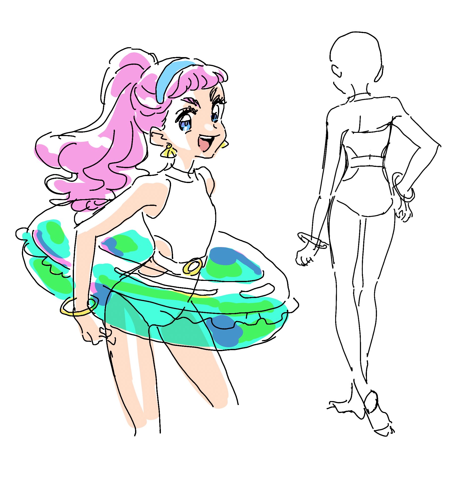 みそかつ 9 16プリキュアワークス2発売 勘違いしてローラの水着も作っちゃってたけど出番なかったので見てください 板岡さーん T Co Tggap5zewi Twitter