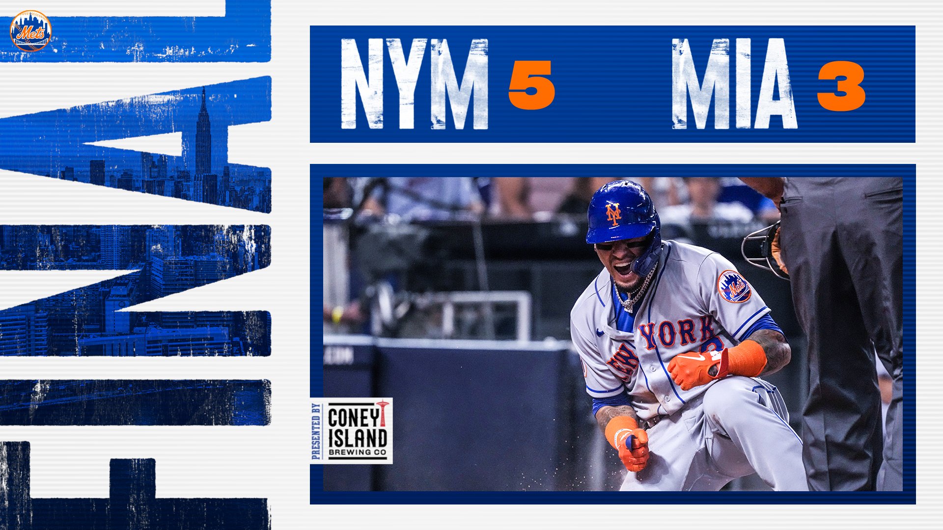 New York Mets on X: Put it in the books! 📚 #MetsWin #LGM