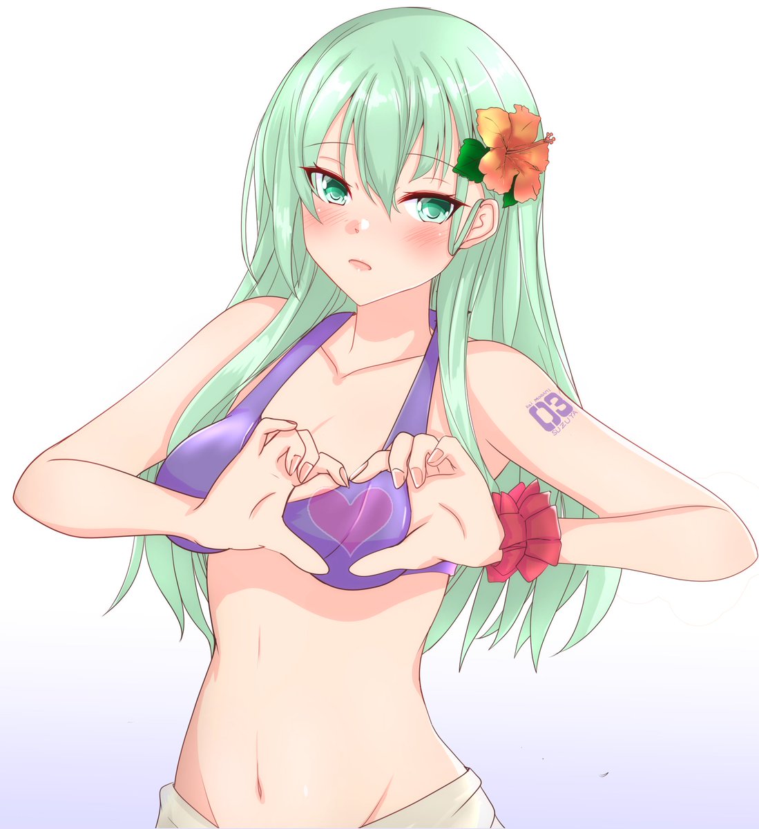 👙ヾ(*'∀`*)ノ👙
#暑いのでTLに水着絵を流そう 