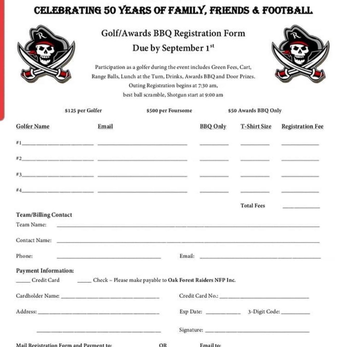 Oak Forest Raiders tweet media