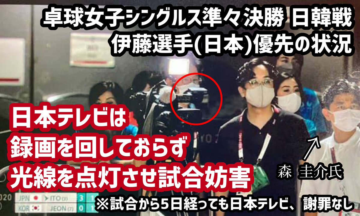 フロッグログロック A Twitter 名乗り出てもしない 謝罪もしない日本テレビ スッキリ 大きな話題になっていたのにも関わらず 沈黙を続ける日本テレビ 韓国ゴリ推し 韓国押し売りするスッキリ 伊藤選手 日本 優勢の試合を光線妨害したのは 韓国のテレビクルー では フロッグログロック A Twitter 名乗り出てもしない 謝罪もしない日本テレビ スッキリ 大きな話題になっていたのにも関わらず 沈黙を続ける日本テレビ 韓国ゴリ推し 韓国押し売りするスッキリ 伊藤選手 日本 優勢の試合を光線妨害したのは 韓国のテレビクルー では