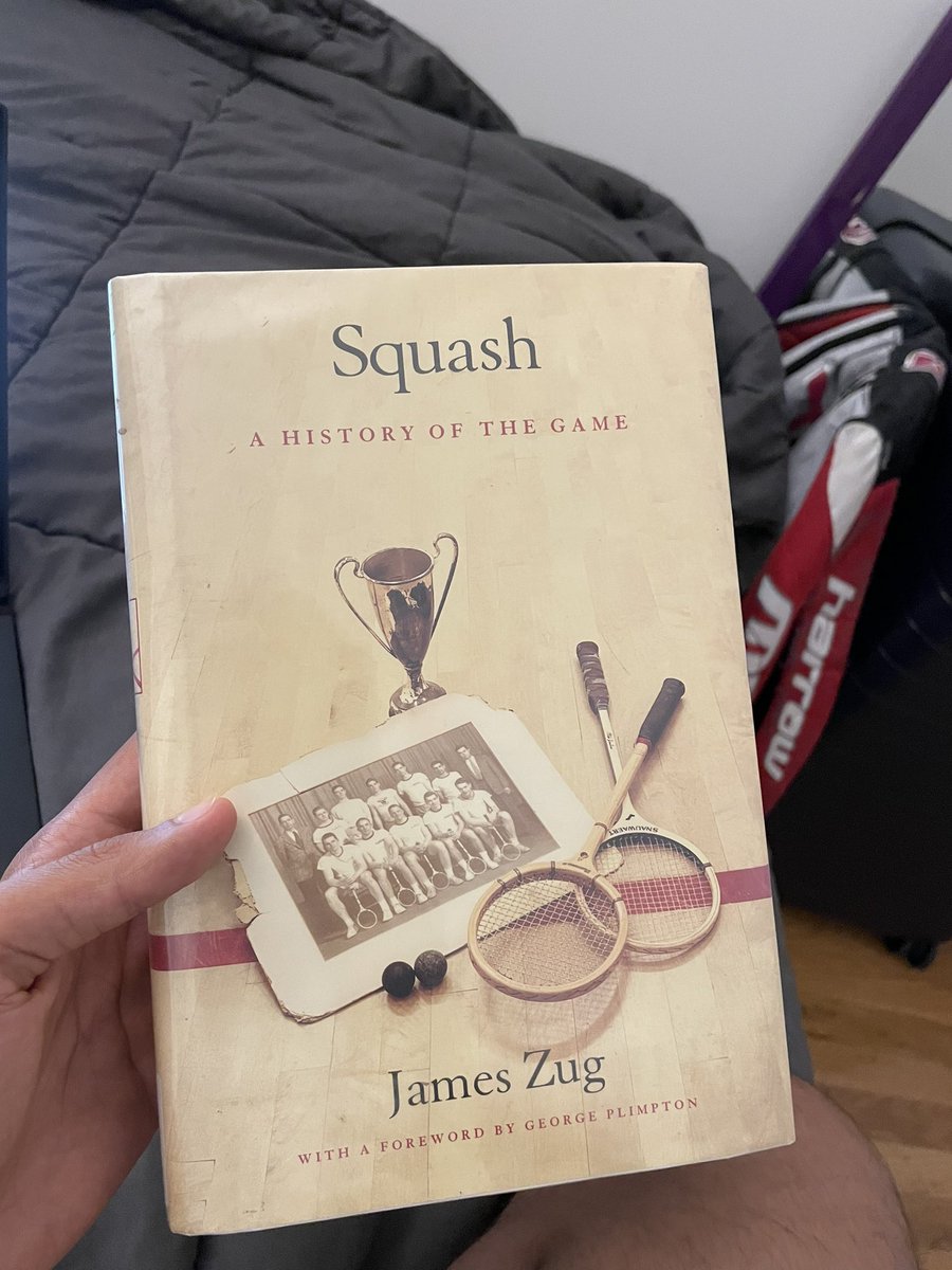 55ankitSinha's tweet photo. @squashword Great book! Thanks for writing this much needed history of a beautiful sport https://t.co/5Ip2CTgQSg