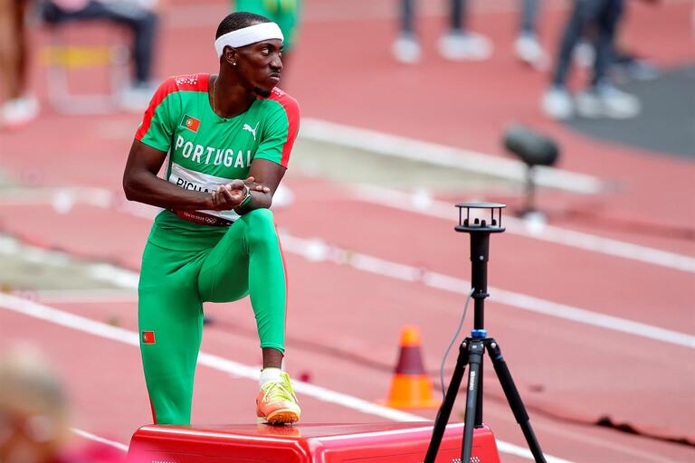 josemorgado's tweet photo. Pedro Pichardo wins the triple jump in #Tokyo2020.

- Portugal's 5th ever Olympic Gold Medal

- Portugal wins 4 medals in a Games for the first time ever! https://t.co/wmP6i2vBzI